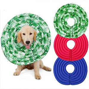 Amazon Hot sale Pet Anti Bite Collar Elizabeth Circle Neck Comfortable Protection Collars for Dogs Cats