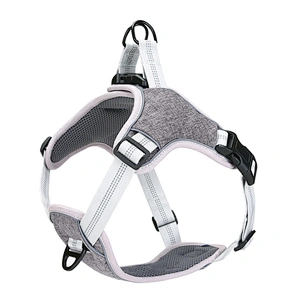 Wholesale reflective strip dog harness dog ropes big dog vest for outdoor