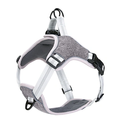 Wholesale reflective strip dog harness dog ropes big dog vest for outdoor