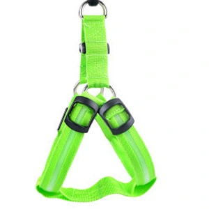 USB Charge Light Up LED Dog Chest Harness For Wholesale
