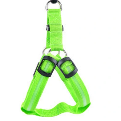 USB Charge Light Up LED Dog Chest Harness For Wholesale