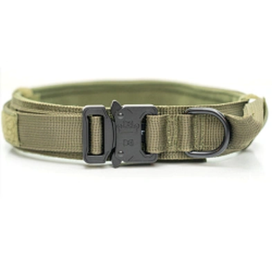 High Quality Dog Tactical Collar Adjustable Nylon Tactical Dog Collar