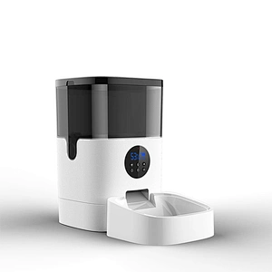 2020 new automatic pet feeder wifi remote control timer smart cat automatic dog feeder with camera