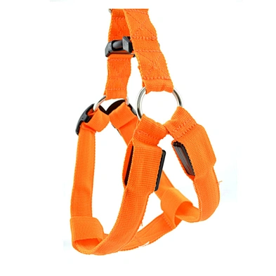 USB Charge Light Up LED Dog Chest Harness For Wholesale