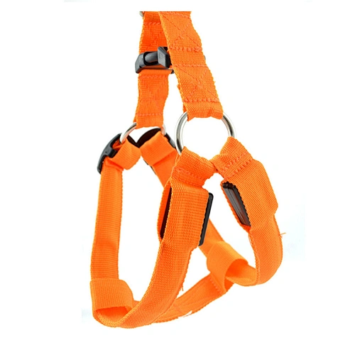 USB Charge Light Up LED Dog Chest Harness For Wholesale