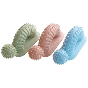 Wholesale pet chew toys TPR rubber chew toys toothbrush dog chew toys