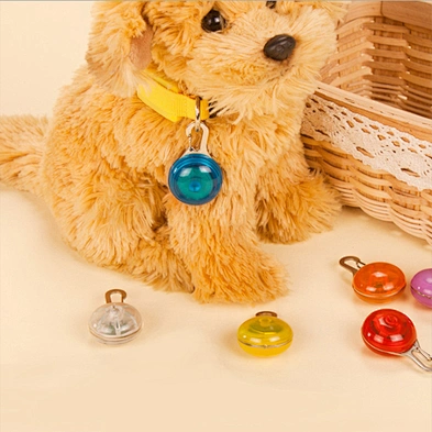 Wholesale Custom Pet Collar Accessories for Dogs and Cats Anti-lost LED Light Dog Tag