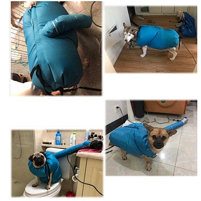 Wholesale New Portable Pet Drying Bag Dog Blow Grooming Pet Drying bag For Dogs and Cats