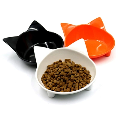 High quality cheap pet bowl cute non slip custom logo melamine dog bowl