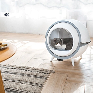 Smart Cat Toilet Automatic Enclosed Self Cleaning Cat Litter Box