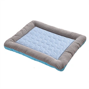 Wholesale Amazon Pet Summer Mat Small and Medium Pet Ice Silk Mattress Dog Cat Ice Cooling mat