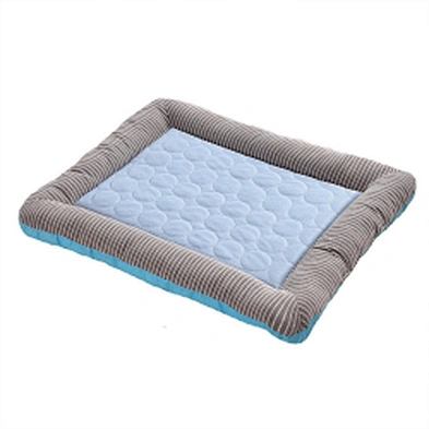 Wholesale Amazon Pet Summer Mat Small and Medium Pet Ice Silk Mattress Dog Cat Ice Cooling mat