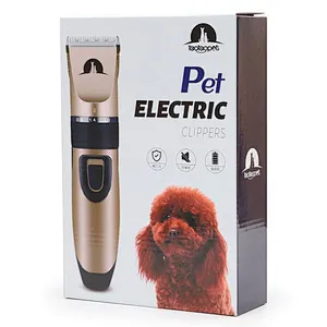 Pet Dog Hair Trimmer Kit Rechargeable Professional Electric Dog Hair Cutting Machine