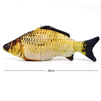 Electric Moving Fish Cat Toy 2021 New Interactive Cute Electronic Cat Toy
