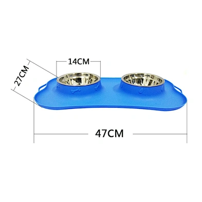 Fashion Hot sale Dog stainless steel bowl for cat dog pet copper stainless bowl