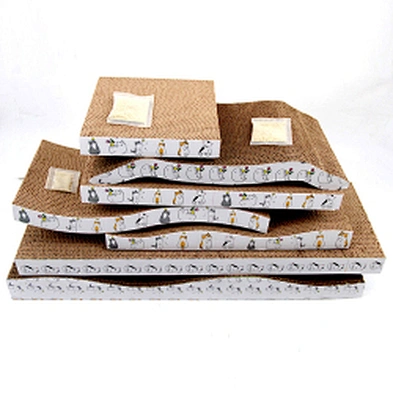 Wholesale cat scratcher 2020 New corrugated cardboard cat scratcher