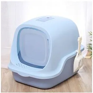Enclosed Cat Litter Box New 2021 Best Clean Plastic Big Cat Closed Litter Boxes