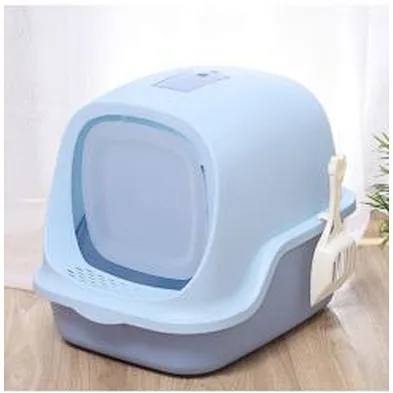 Enclosed Cat Litter Box New 2021 Best Clean Plastic Big Cat Closed Litter Boxes