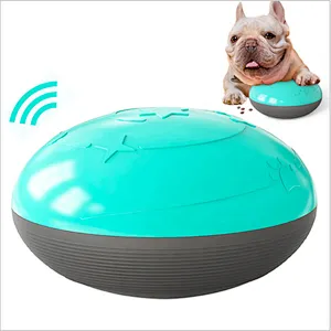 2021 new design dog interactive ball dog food dispenser dog toy