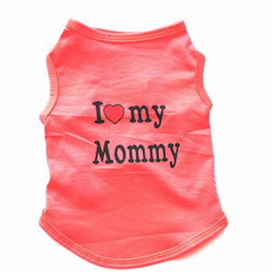 Summer Cool Puppy Dog Shirt Custom Logo Cheap Cute Pet Small Dog Summer Clothes