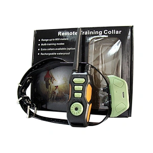 Dog Bark Collar Wholesale Rechargeable 600m Remote Control Shock Dog Training Collar