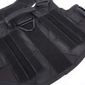 Custom Tactical Dog Harness Adjustable Heavy Easy Control No Pull Nylon Harness For Dog