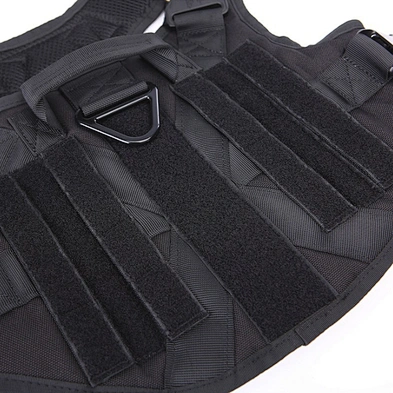 Custom Tactical Dog Harness Adjustable Heavy Easy Control No Pull Nylon Harness For Dog