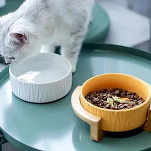 Hot Sale Dog Bowl Ceramic Cat Dog Pet Bowl Ceramic Pet Dog Bowl