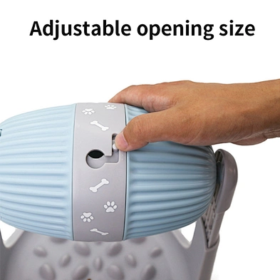 Pet Cat Dog Treat Dispenser Slow Feeder Roller Interactive Dog Treat Toy