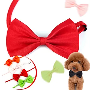 Pet Cat Collar Breakaway Wholesale Custom Cheap Cute Dog Bow Tie Collar