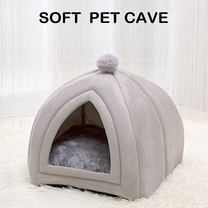Felt Soft Pet Cat Cave Bed Wholesale For Kitten and Small Dog