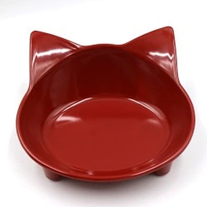 High quality cheap pet bowl cute non slip custom logo melamine dog bowl
