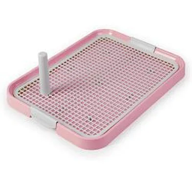 Dog Toilet Tray Plastic Puppy Potty Training Indoor Pet Dog Toilet
