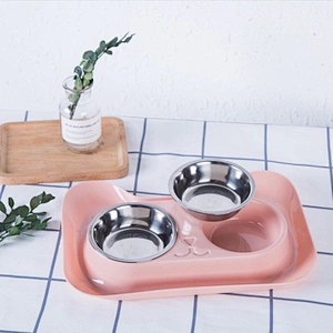 colorful Copper dog bowl cat stainless Steel cat dog pet bowl