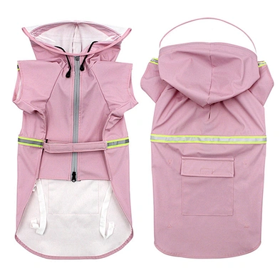 2021 trending dog dress waterproof eco-friendly dog rain coat dog clothes pet