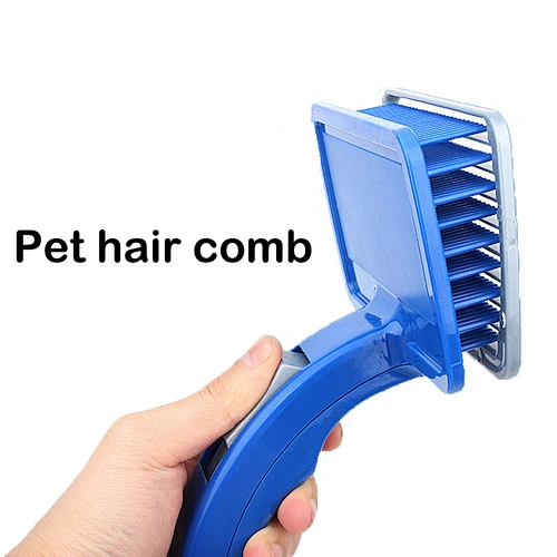Pet Dog Slicker Brush Wholesale Cheap Plastic Hair Remover Dog Grooming Brush