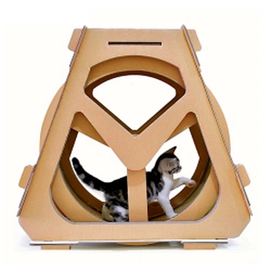 Wholesale Cat Toy Corrugated Paper Scratching Board Pet Cat Treadmill