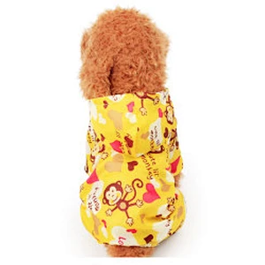 2020 Wholesale Dog Clothes Waterproof Summer Pet Dog Rain Coat