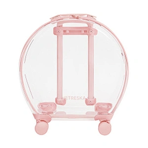 Portable Transparent Pet Trolley Case