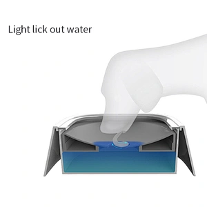 Hot Sale Pet Dog Water Bowl Not Wet Mouth Pet Dog Bowl Water Splash-proof Suspending Force Bowl