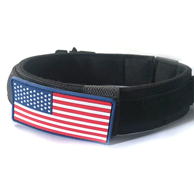 High Quality Dog Tactical Collar Adjustable Nylon Tactical Dog Collar