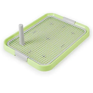 Dog Toilet Tray Plastic Puppy Potty Training Indoor Pet Dog Toilet