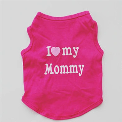 Summer Cool Puppy Dog Shirt Custom Logo Cheap Cute Pet Small Dog Summer Clothes