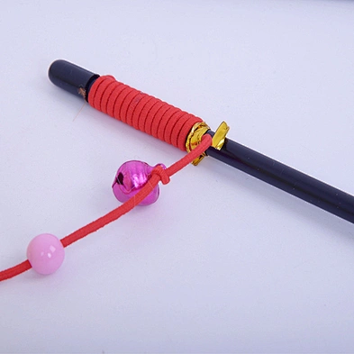 Wholesale price pet pack toy cat feather wand cat toy set