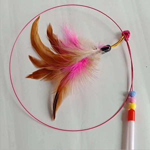 wholesale sell cat toys interactive training cat toys feather toys