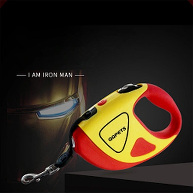 Led Retractable Dog Leash With Light