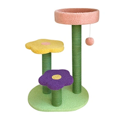 wholesale Popular New Design Cat Climbing Scratcher Tree Cat Tower Toy