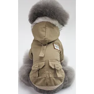 Hot sale pet windbreaker cotton coat fashion pet dog autumn & winter clothes