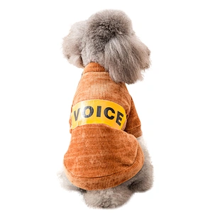 Wholesale 2020 Spring Hot Pet Clothes Designer Dog Fashion Popular Sweater T-Shirt Pet Dog Sweater