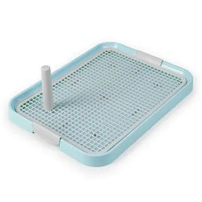 Dog Toilet Tray Plastic Puppy Potty Training Indoor Pet Dog Toilet